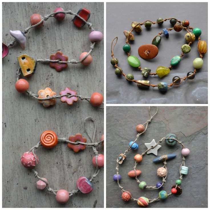 DIY Bijoux - How to Make Simple Knotted Bead Necklaces ...