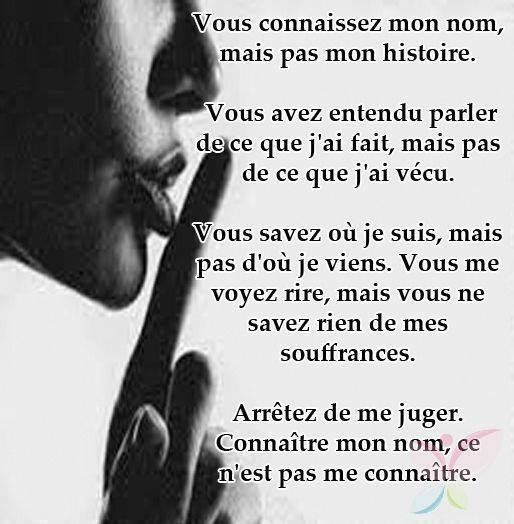 L'amour et la charité se cachent très souvent derrière les fausses apparences, et c'est l'écoute du coeur qui nous permet d'y découvrir de nombreuses . . . / Citation-croire-les-paroles-dun-dupeur-et-me-juger-ce-nest-pas-me-connaitre-no