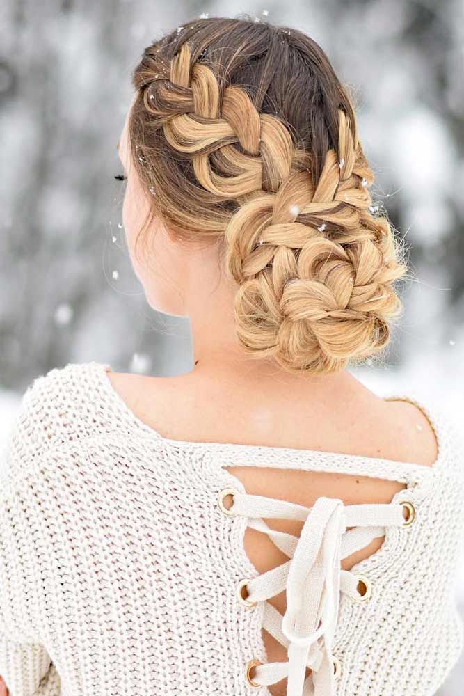 Nouvelle Tendance Coiffures Pour Femme 2017 2018 63 Coiffures Braid étonnantes Pour La Fête