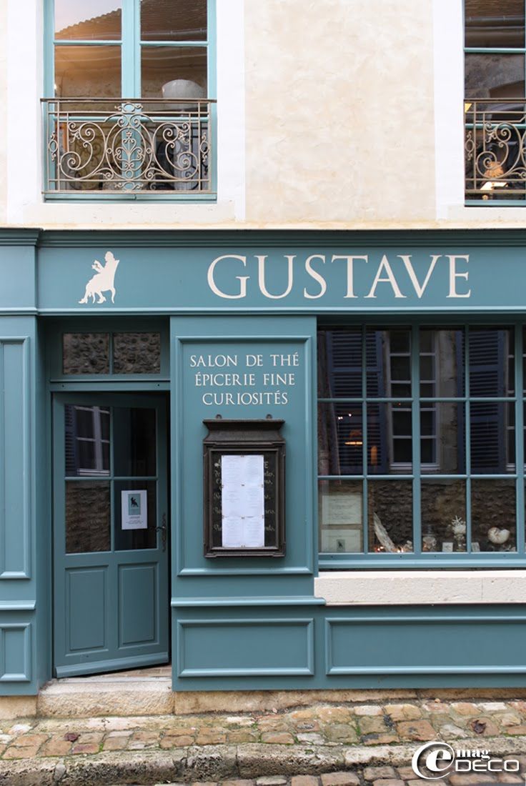 Déco Salon - « Gustave », Salon de thé, épicerie fine 