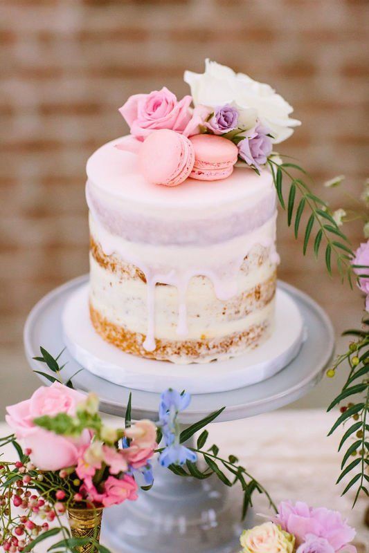 Pièce montée 2017 - Idée de gâteau de mariage moderne 