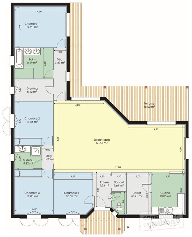  Plans  Maison  En  Photos 2022 Plan  Rez de chauss e 