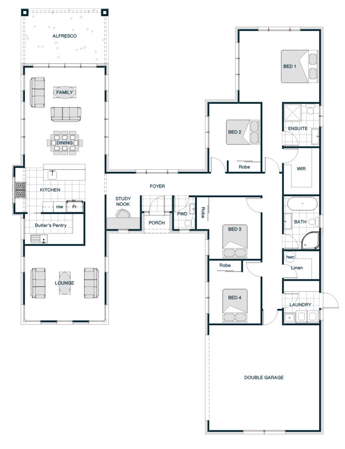 plans-maison-en-photos-2018-i-am-a-bit-of-a-sucker-for-any-h-shaped-floor-plans-which-have