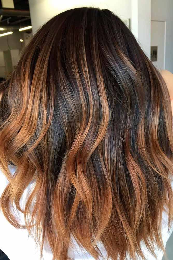 Nouvelle tendance coiffures pour femme 2017 / 2018 - cheveux bruns