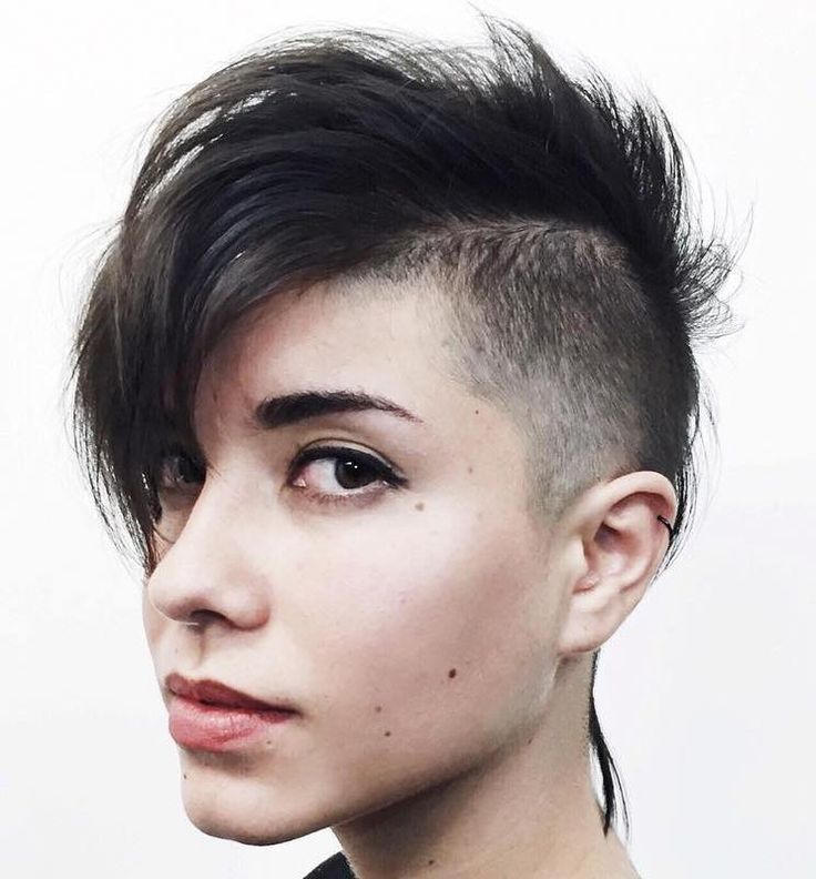 Idées coupe cheveux pour femme 2017 / 2018 - 35 coiffures punk courtes